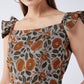 InWeave Slate Gray Crop Top - Swadesiicart