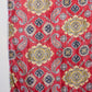 InWeave Red Printed Velvet Shawl - Swadesiicart