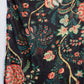 InWeave Black Printed Velvet Shawl - Swadesiicart