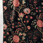 InWeave Black Printed Velvet Shawl - Swadesiicart