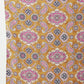 InWeave Yellow Printed Velvet Shawl - Swadesiicart