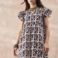 InWeave Black Ivory Short Dress - Swadesiicart
