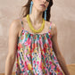InWeave Multi Flower Strappy Dress - Swadesiicart