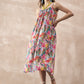 InWeave Multi Flower Strappy Dress - Swadesiicart