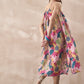 InWeave Leaf Multi Strappy Dress - Swadesiicart