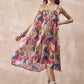 InWeave Leaf Multi Strappy Dress - Swadesiicart