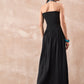InWeave Black Solid Off Shoulder Dress - Swadesiicart