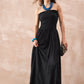 InWeave Black Solid Off Shoulder Dress - Swadesiicart