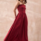 InWeave Maroon Solid Off Shoulder Dress - Swadesiicart
