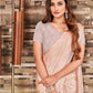 Tikhi Imli Woven Design Satin Jacquard Ready to Wear Saree | Swadesiicart