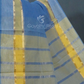 Dual Shades of Cloud Blue Pure Mangalgiri Cotton By Gayathri Reddy Designer Studio | Swadesiicart