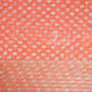 Vibrant Combination of Baby Peach and Orange with Floral Design Semi Chanderi Saree By Gayathri Reddy Designer Studio | Swadesiicart