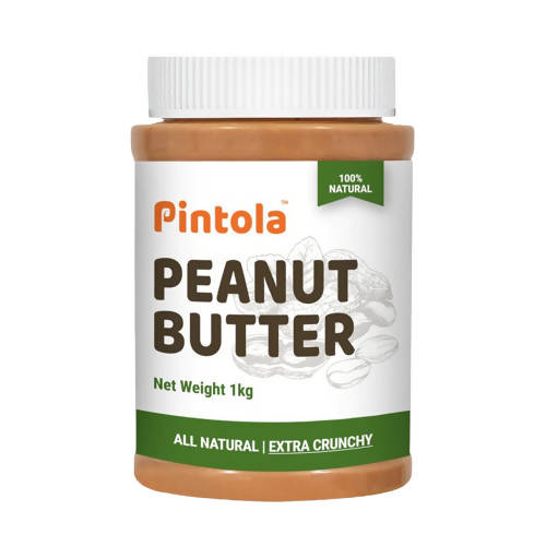 Pintola All Natural Extra Crunchy Peanut Butter - Swadesiicart
