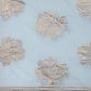 Saree Mall Turquoise Blue Floral Linen Blend Banarasi Saree | Swadesiicart