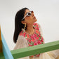 Tikhi Imli Kaftan Saree With Belt | Swadesiicart