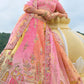 Monjolika Fashion Designer Silk Multi Color Bridal Wear Khatli Work Readymade Lehenga Choli - Swadesiicart