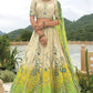 Monjolika Fashion Designer Silk Cream and Green Color Bridal Wear Khatli Work Readymade Lehenga Choli - Swadesiicart