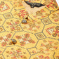Sojanya Men Mustard Yellow Kurta with Churidar & Nehru Jacket | Swadesiicart