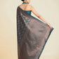 Monjolika Fashion Teal Color Banarasi Silk Woven Saree | Swadesiicart