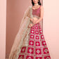 Monjolika Fashion Rani Embroidered Art Silk Trendy A Line Lehenga Choli - Swadesiicart