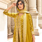 Anaita Yellow Chinon Sequence Embroidered Readymade Salwar Suit