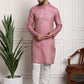 Sojanya Ethnic Motifs Regular Kurta With Churidar & With Nehru Jacket | Swadesiicart