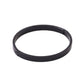 NVR Men's Black Metal Interlock Kada Bracelet - Swadesiicart