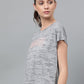 MKH Typography Printed Extended Sleeves Dri-FIT Relaxed Fit Sports T-shirt - Swadesiicart