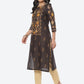 Biba Women Floral Printed Boat Neck Cotton Kurta - Swadesiicart