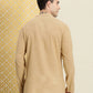 House of Pataudi Men Pure Cotton Solid Chikankari Jashn Short Kurta | Swadesiicart
