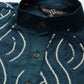 Sojanya Men Quirky Embroidered Sequinned Kurta | Swadesiicart