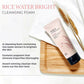 The Face Shop Rice Water Bright Foaming Cleanser - Korean Skincare | Swadesiicart