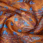 Shades of Mustard Colour Kalamkari Print Semi Chanderi Saree By Gayathri Reddy Designer Studio | Swadesiicart