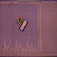 DEIANA'S Beautiful Designer Golden zari Soft Lichi Silk Saree - Purple - Swadesiicart