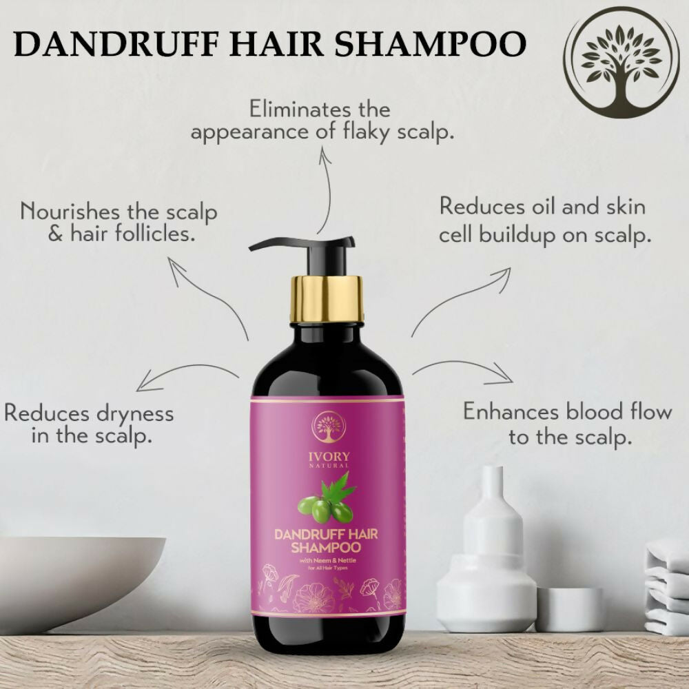 Ivory Natural Dandruff Shampoo - Embrace A Rejuvenated Scalp | Swadesiicart