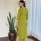 The52 Chikankari Work with Pure Cotton Fabric Straight Kurta, Pant and Dupatta Set | Swadesiicart