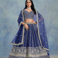 Monjolika Fashion Art Silk Embroidered Blue Designer Lehenga Choli - Swadesiicart