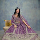 Monjolika Fashion Art Silk Embroidered Orange Designer Lehenga Choli - Swadesiicart