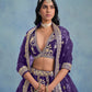 Monjolika Fashion Purple Art Silk Designer Wedding Lehenga Choli - Swadesiicart