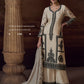 Anaita Beige Heavy Chinon Stitched Salwar Suit With Sequence Embroidery Work