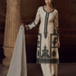 Anaita Beige Heavy Chinon Stitched Salwar Suit With Sequence Embroidery Work
