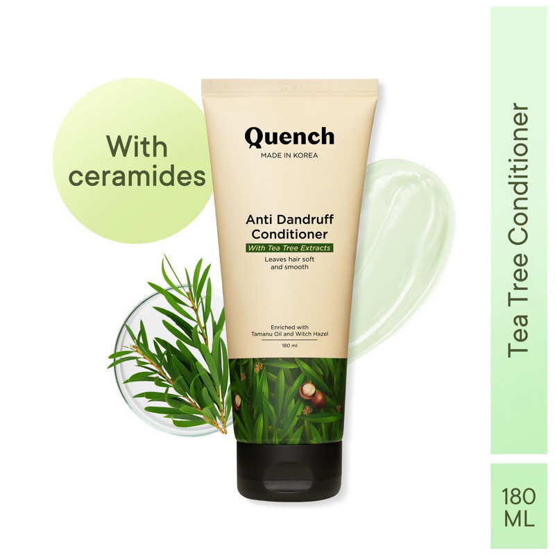 Quench Anti Dandruff Conditioner with Tea Tree Extracts | Swadesiicart