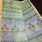 Lime Yellow Floral Design Pure Kota Cotton Saree By Gayathri Reddy Designer Studio | Swadesiicart