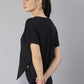 MKH Women Black Dri-FIT Sports T-shirt - Swadesiicart