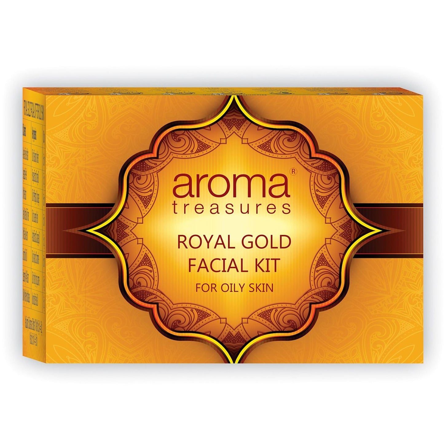 Aroma Treasures Royal Gold Facial Kit For Oily Skin - Single Time