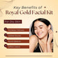 Aroma Treasure Royal Gold Facial Kit For Dry Skin - Single Time