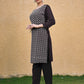 Monjolika Fashion Embroidered Georgette Straight Kurta Set In Coffee - Swadesiicart
