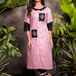 Monjolika Fashion Silk Embroidered Designer Kurti In Light Pink - Swadesiicart