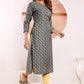 Monjolika Fashion Viscose Morpeach Buttons Party Wear Kurti For Party - Swadesiicart