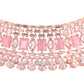 Saraf RS Jewellery Rose Gold-Polished & Pink AD Studded Handcrafted Jewellery Set - Swadesiicart